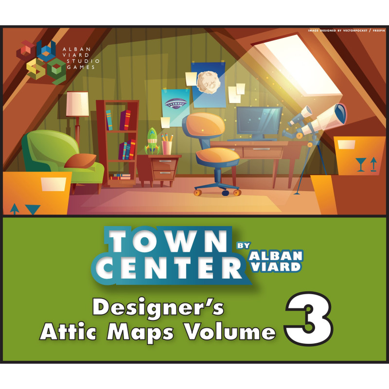 Town Center: Designer's Attic Maps Volume 3
