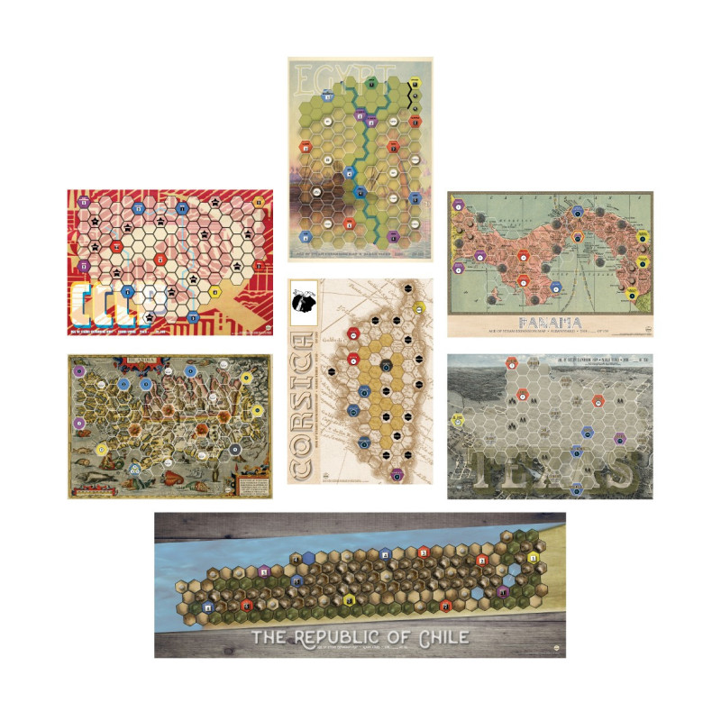 Age of Steam 2018 Set